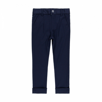 Spodnie eleganckie Boboli  dla chłopca kolor granatowy