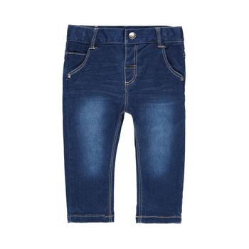 Spodnie dżinsowe dla chłopca kolor niebieski Boboli