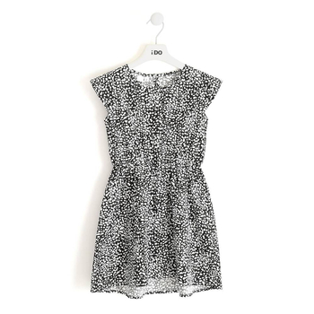 Sukienka kolor Czarny-Biały