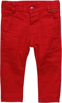 Spodnie eleganckie Boboli dla chłopca kolor czerwony