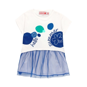 Sukienka łączona z tiulem dla dziewczynki Boboli