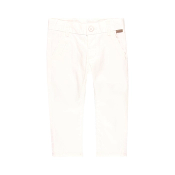 Eleganckie spodnie Boboli dla chłopca  kolor biały