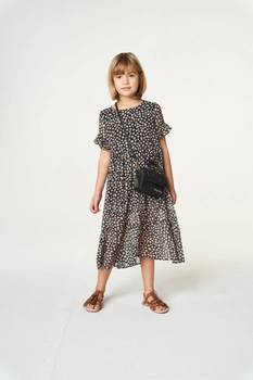 Sukienka długa  z krótkim rękawem dla dziewczynki iDO