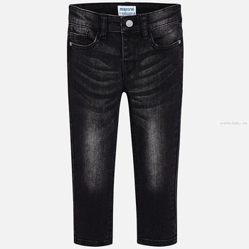 Spodnie  jeans czarne super slim fit Mayoral