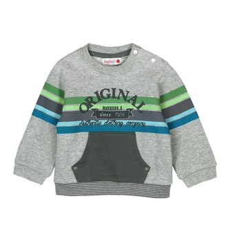 Bluza kolor szary Boboli dla chłopca