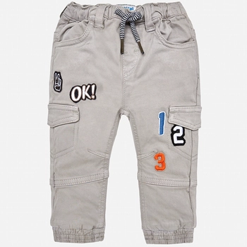Spodnie cargo Mayoral dla chłopca kolor szary