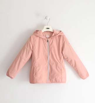Kurtka wiatrówka w kolorze różowym iDO dla dziewczynki