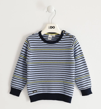 Sweter w paski dla chłopca iDO