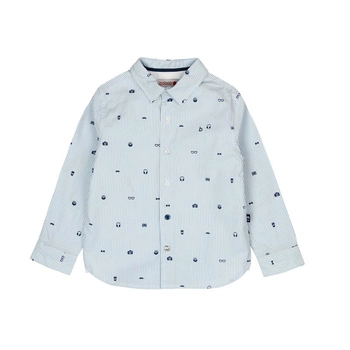 Koszula z długim rękawem dla chłopca z nadrukiem  Boboli