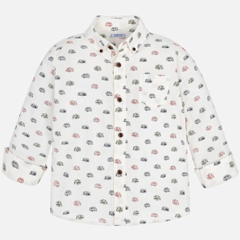 Koszula biała camping Mayoral dla chłopca