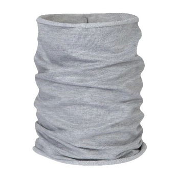 Komin z elastycznej bawełny Broel szary pojedynczy