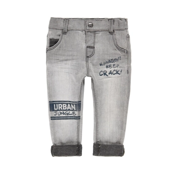 Spodnie dżinsowe Boboli dla chłopca kolor szary