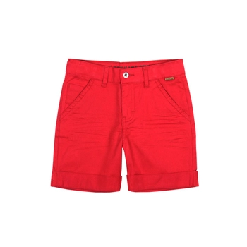 Szorty dla chłopca kolor czerwony Boboli