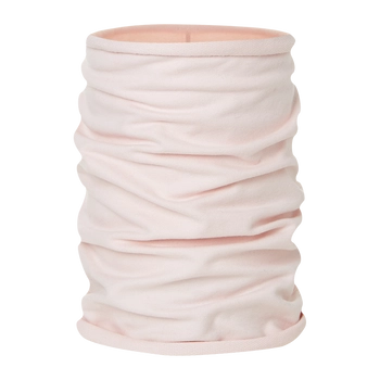 Komin z elastycznej bawełny Broel różowy pojedynczy