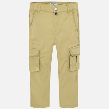 Spodnie cargo dla chłopca Mayoral kolor piaskowy